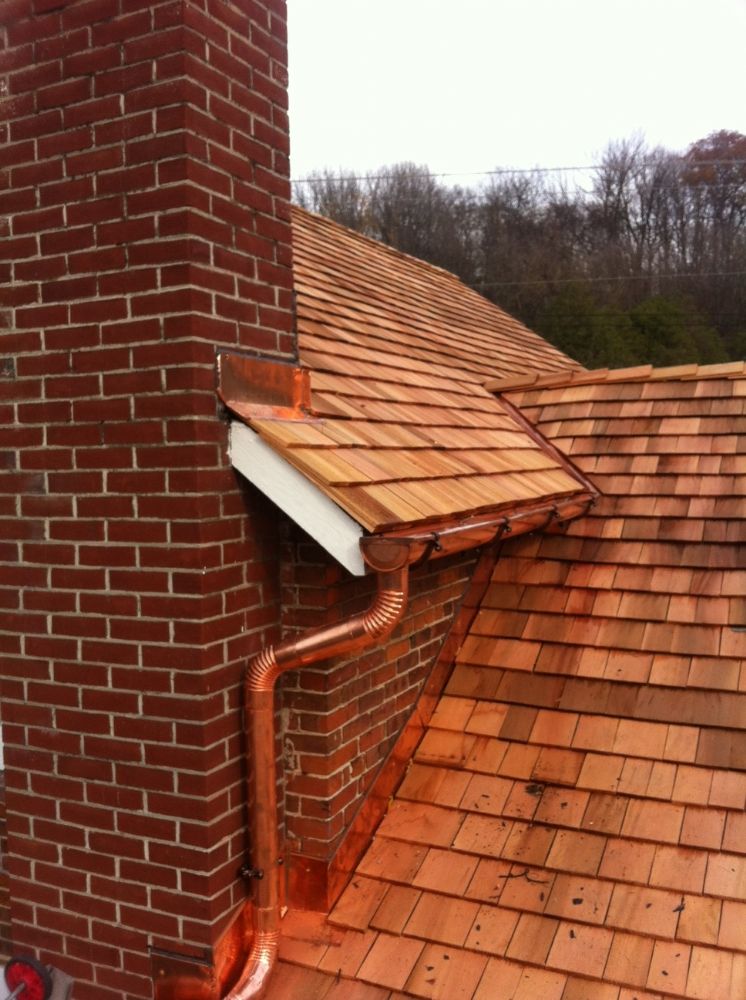 Eavestrough Gutters Copperworks Custom Copper & Copper Eavestroughs